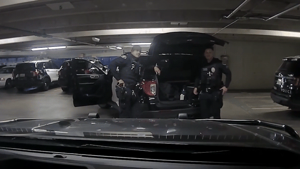 Pasadena police officer shot by fellow cop in 'horseplay' incident